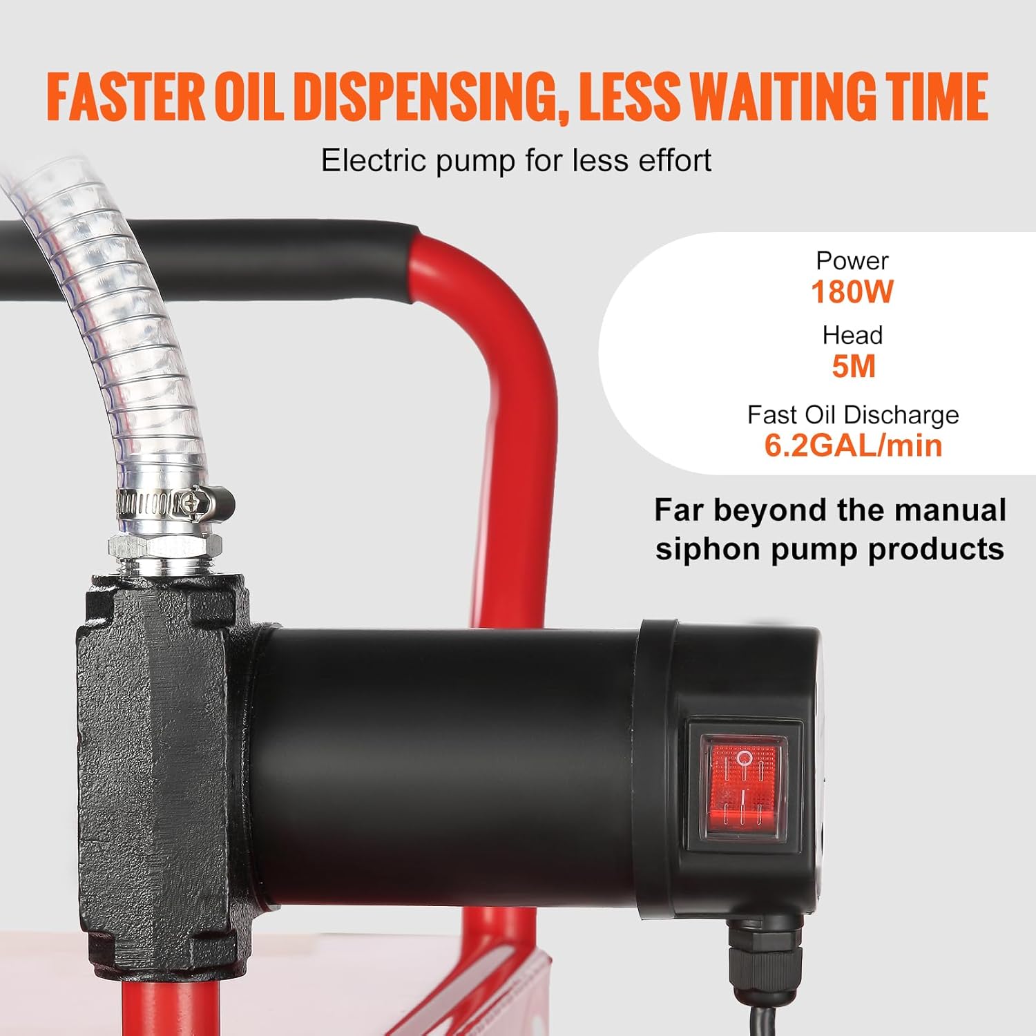 30 Gallon Fuel Caddy with Electric Pump Wheels D7318