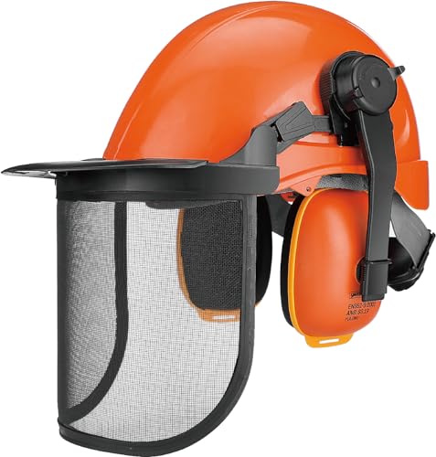 Chainsaw Helmet with Face and Hearing Protection G833868