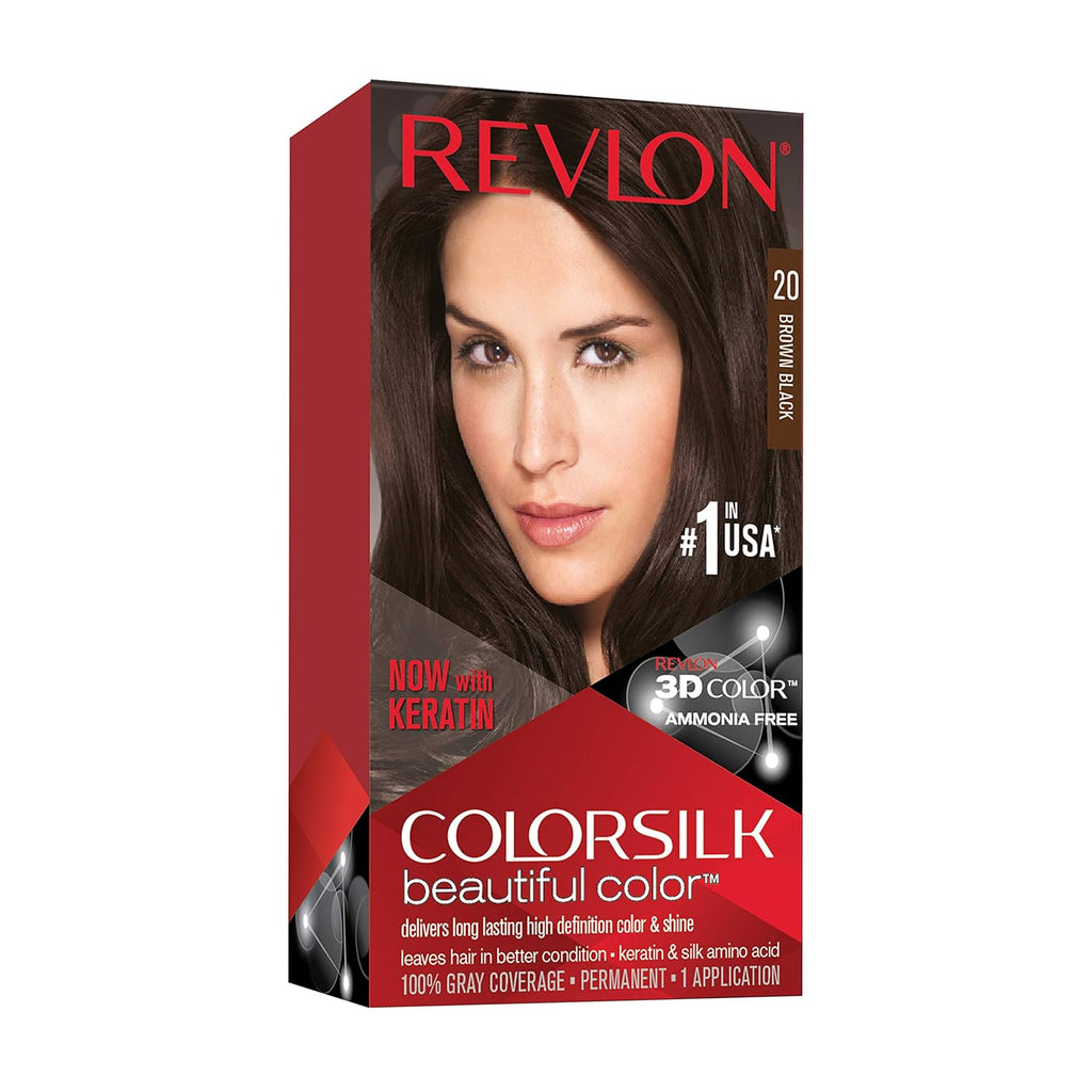 20 Brown/Black Ammonia-Free Permanent Hair Color, 4.4 Oz Y9579