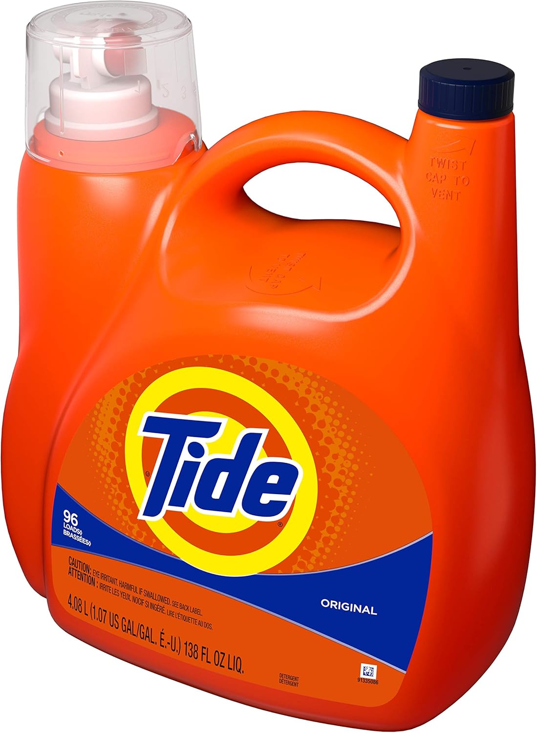 96 Loads 138 Fl Oz Liquid Laundry Detergent N97816