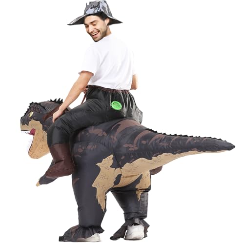Inflatable Dinosaur Costume T-REX Ride on Blow up Costume S599750