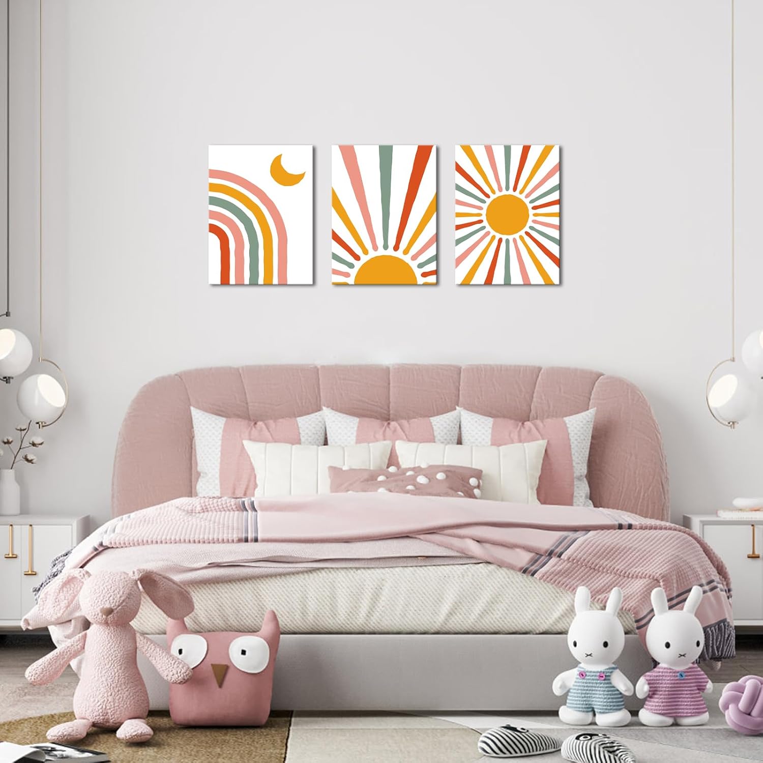 3 Piece Canvas Wall Art 12"x16"x3pcs W108143