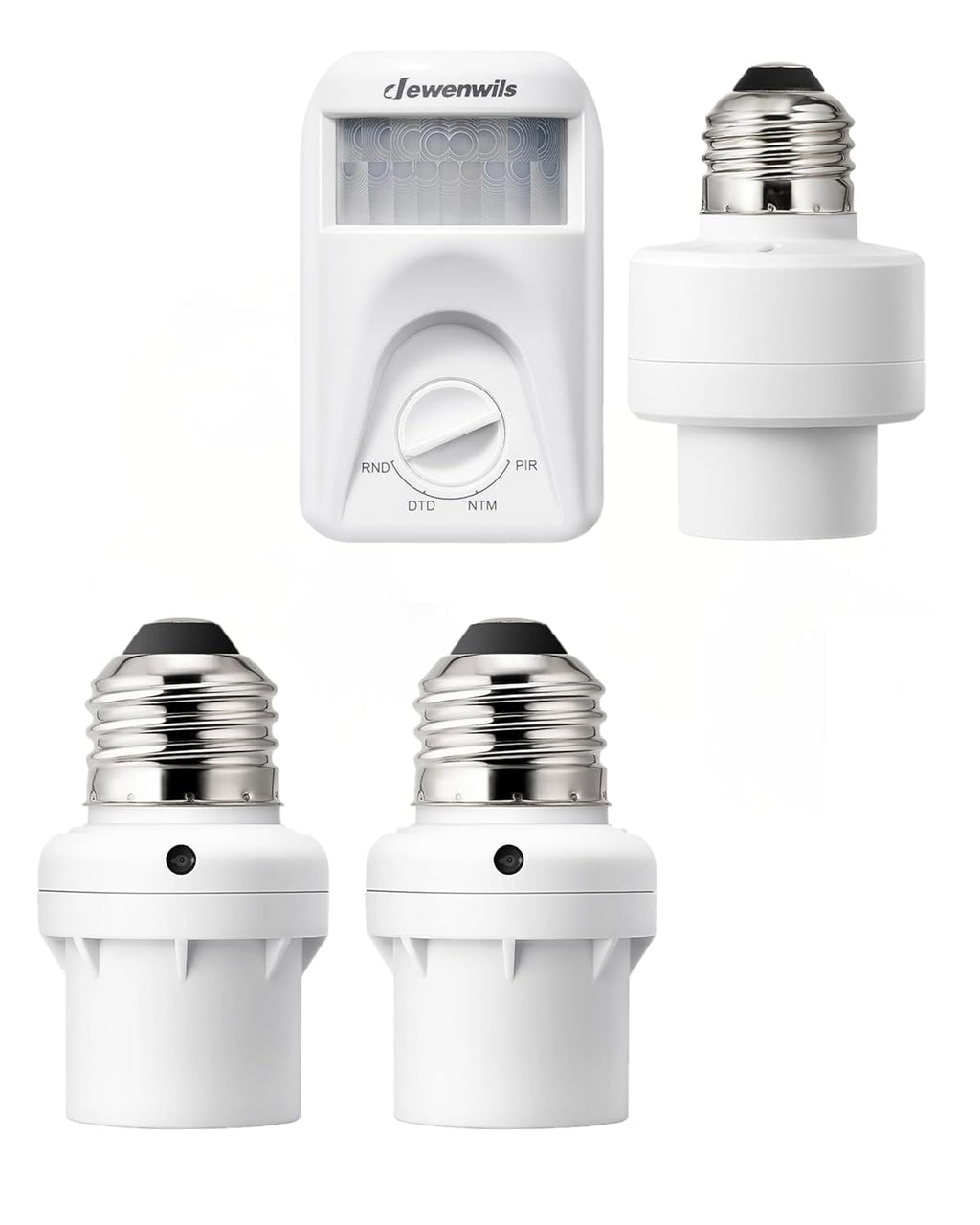 Light Sensor Socket with Motion Sensor L357009
