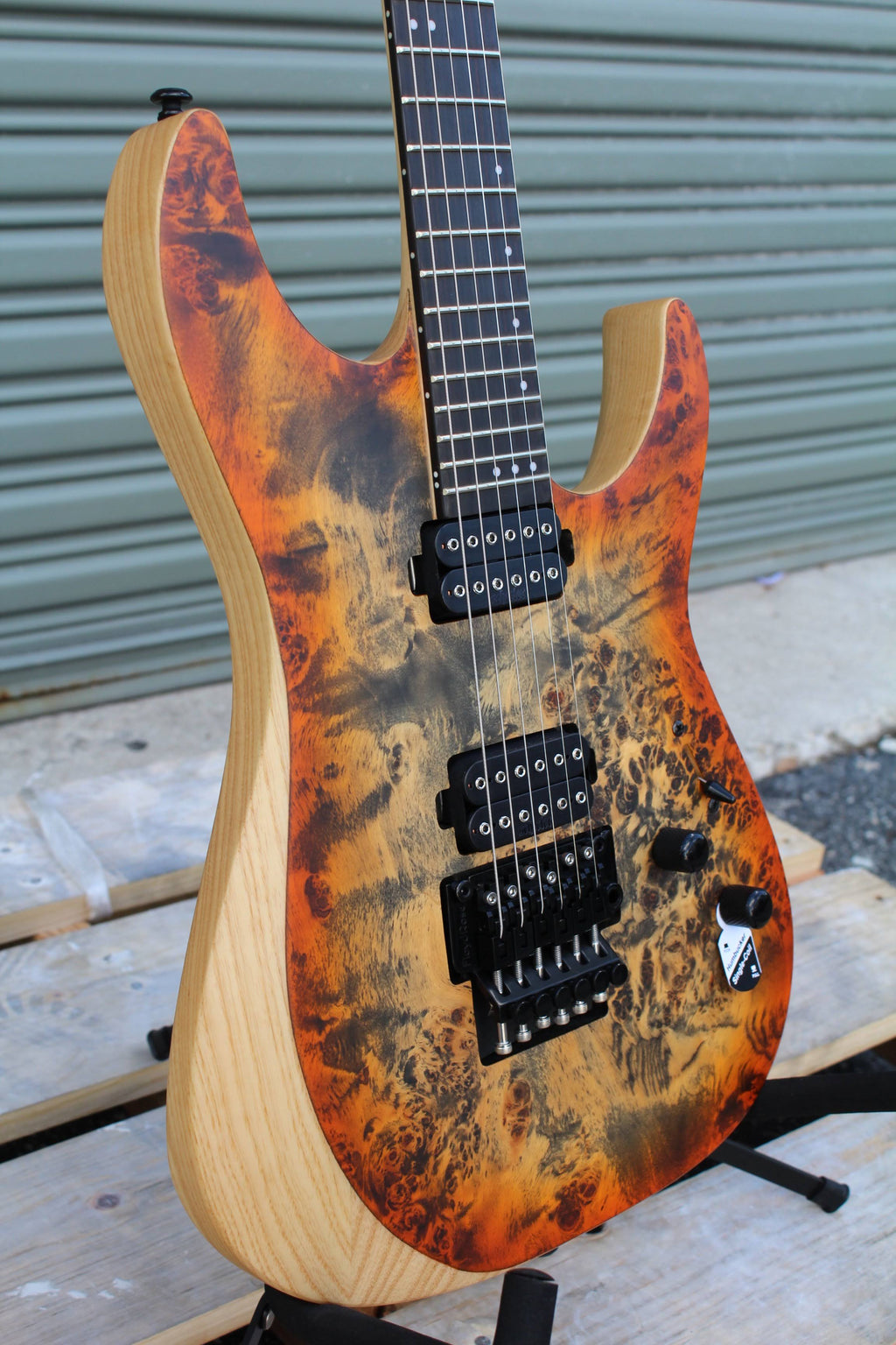 Satin Inferno Burst Electric Guitar V84433