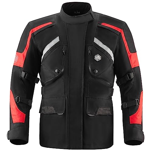Motorcycle Jacket Adventure Riding Armored Airflow Dirt Bike Touring Waterproof Clothing C11458