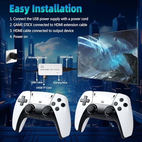 Retro Gaming Console with 4K HDMI and 20,000+ Games L7972