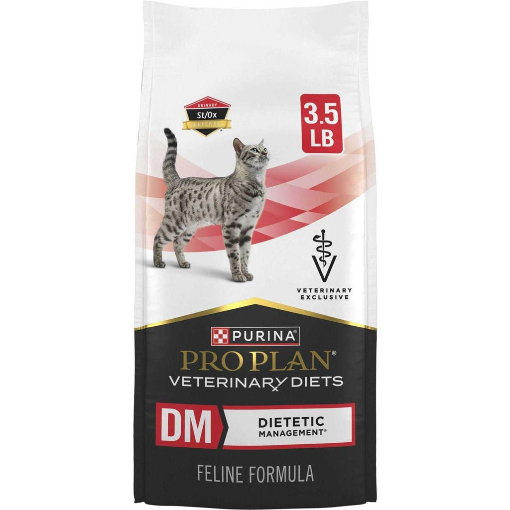 Purina Pro Plan Veterinary Diets DM Dietetic Management Feline Formula Dry Cat Food A364306