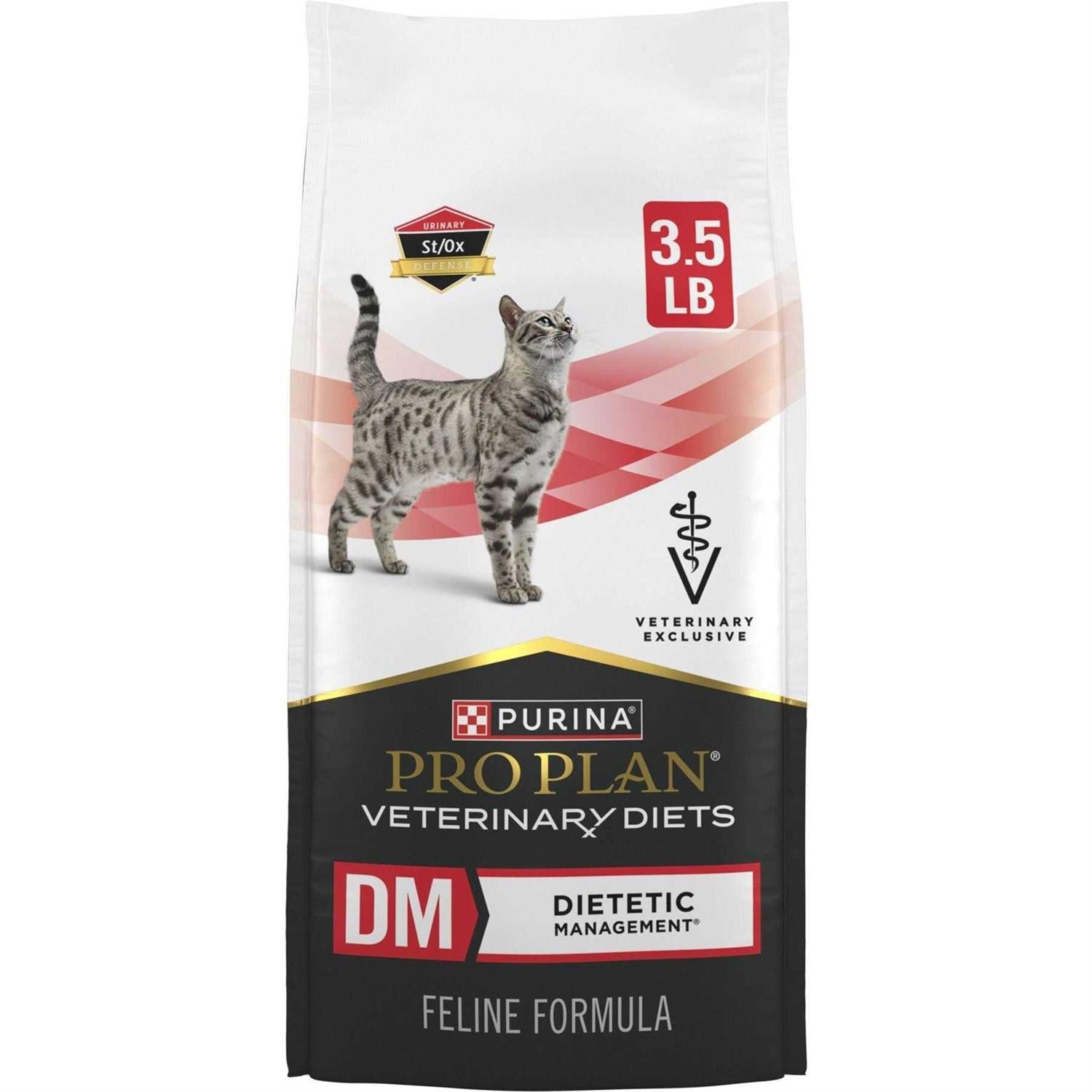 Purina Pro Plan Veterinary Diets DM Dietetic Management Feline Formula Dry Cat Food A364306