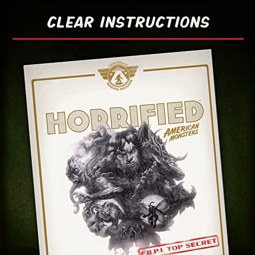 American Monsters Strategy Board Game Y290