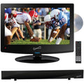 15.6" HD LED TV/DVD Combo 720p 60Hz and HDTV Flat Digital Antenna U54781