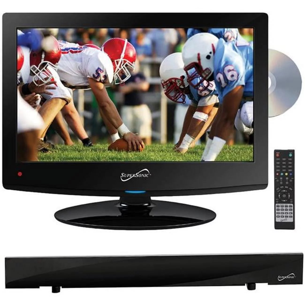 15.6" HD LED TV/DVD Combo 720p 60Hz and HDTV Flat Digital Antenna U54781