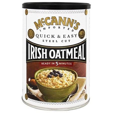 12 Canisters Steel Cut Oats A394