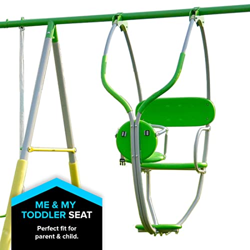 Metal Swing, Slide and Trampoline Set T27583