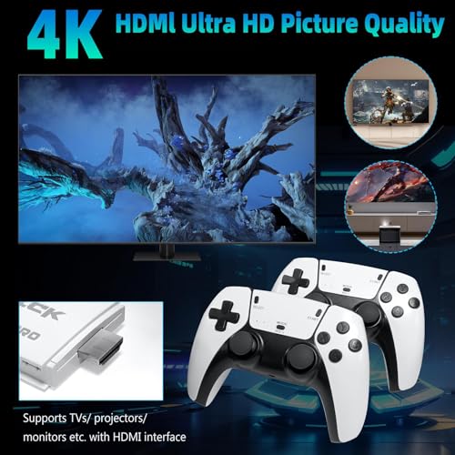 Retro Gaming Console with 4K HDMI and 20,000+ Games L7972