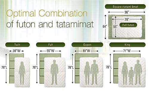 King Size Japanese Tatami Mattress J8771