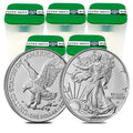 Lot of 100 - 2024 1 oz Silver American Eagle $1 Coin BU G230