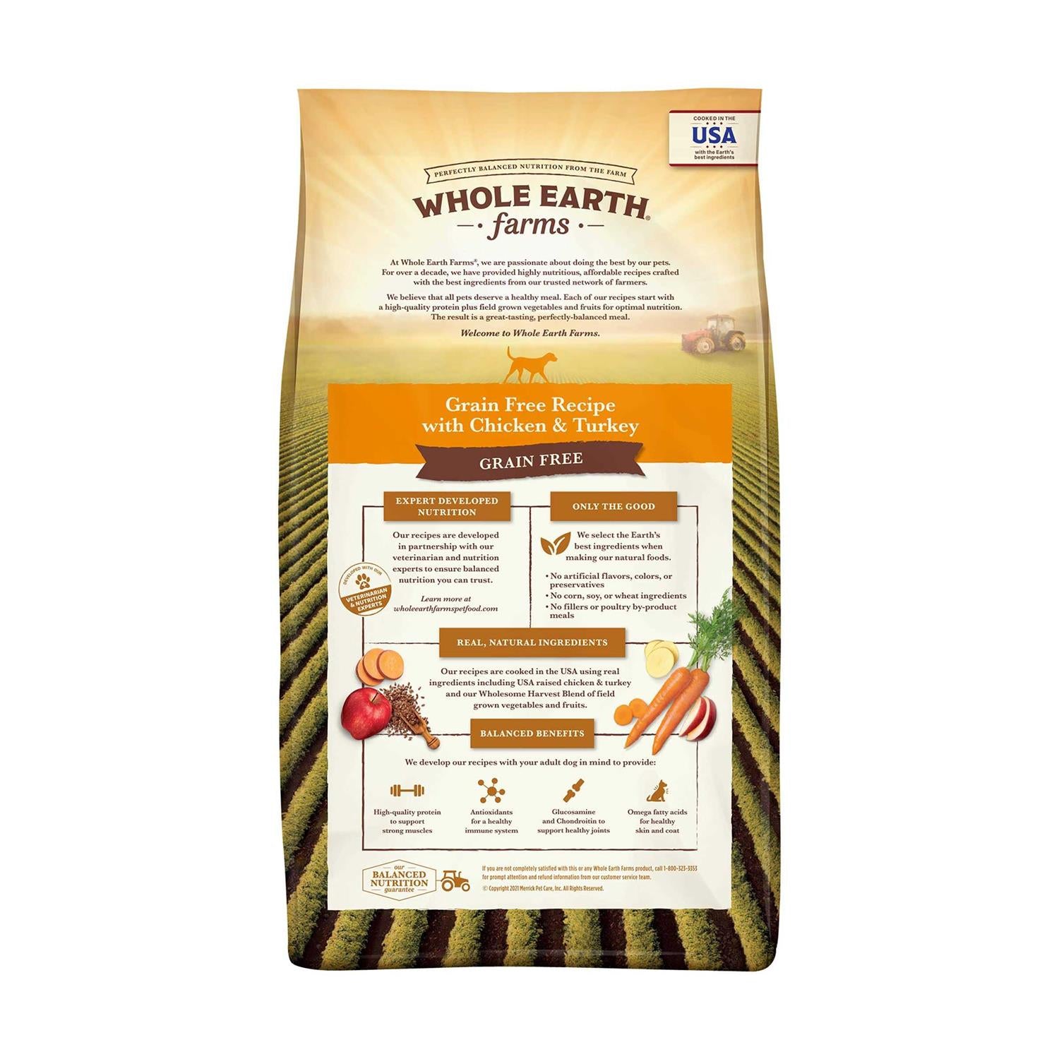 Grain Free Chicken Turkey Recipe Dry Dog Food S138