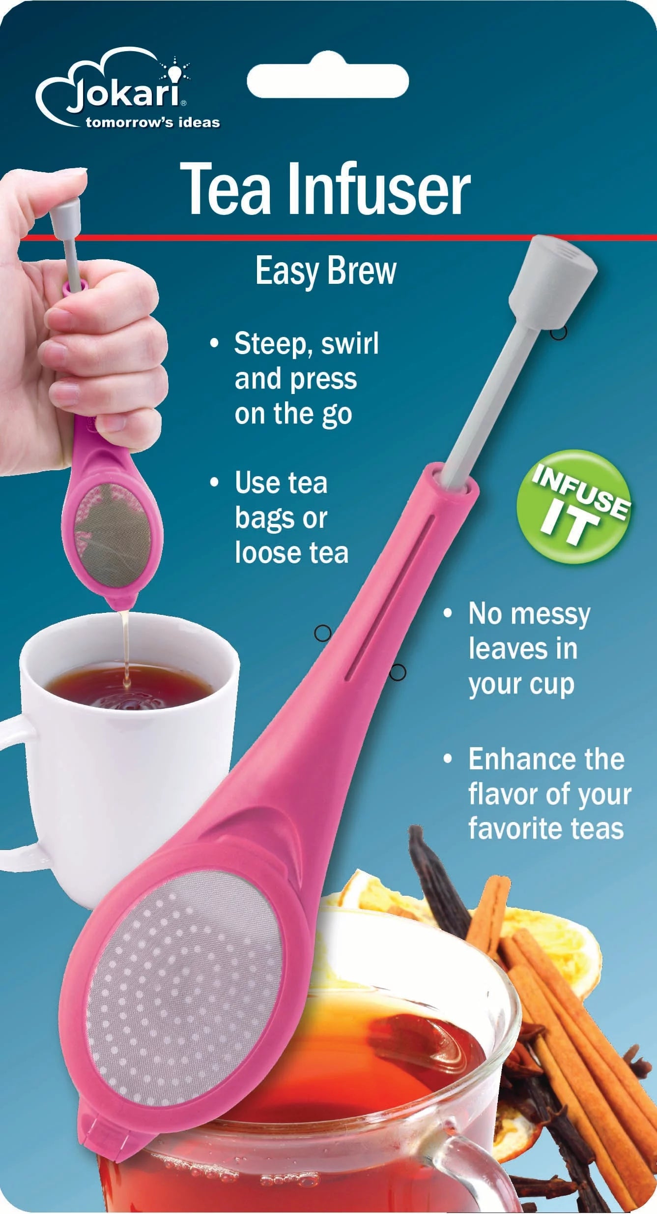 4 Pk Loose Leaf Tea Infuser B926