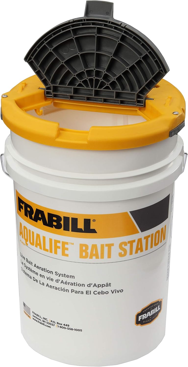 Large Aerated Live Bait 6-Gallon Bucket G4526