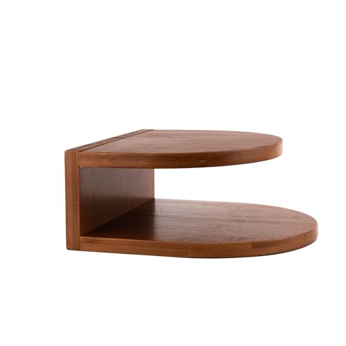 Walnut Wood Wall Mount Floating Nightstand M58534