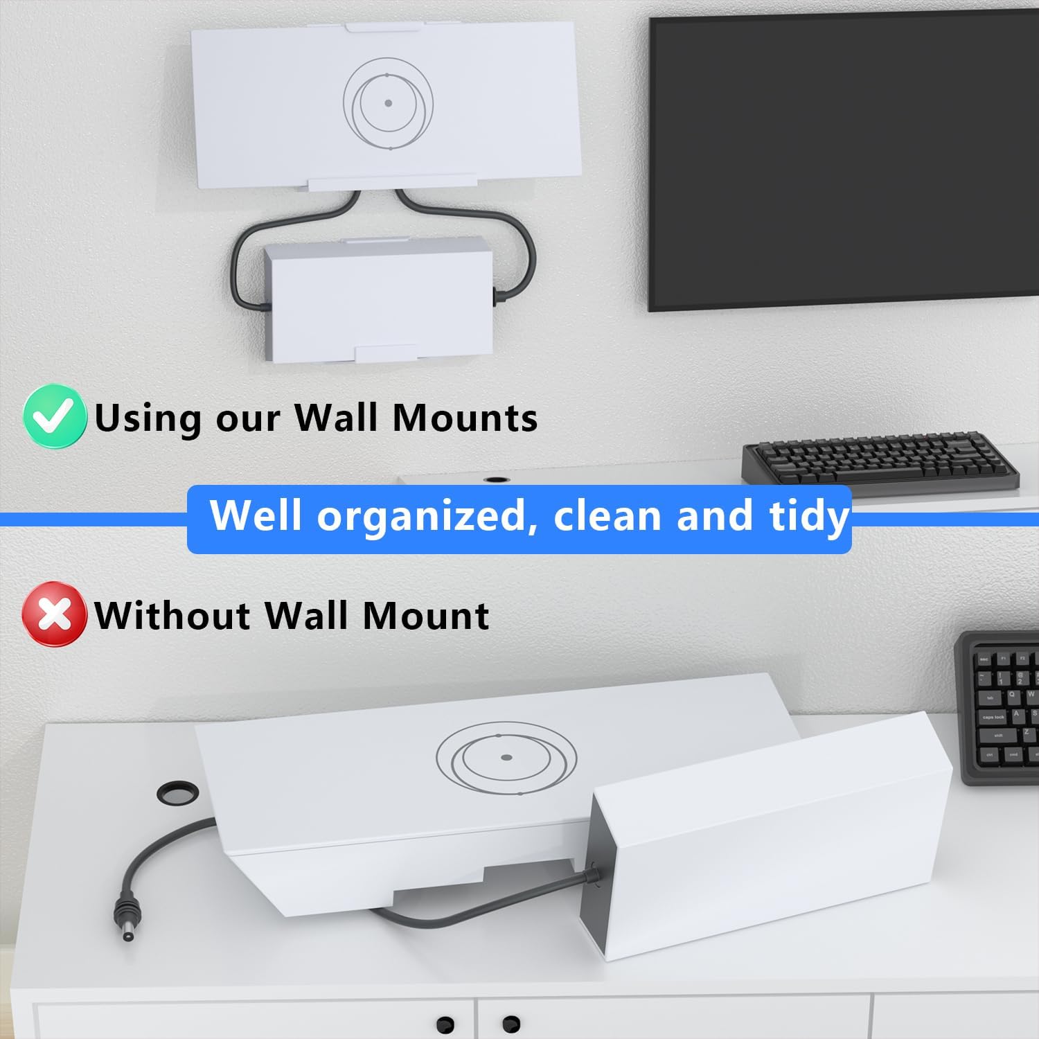Starlink Gen 3 Mount, Mesh Router and Power Supply Mounting Kit C282