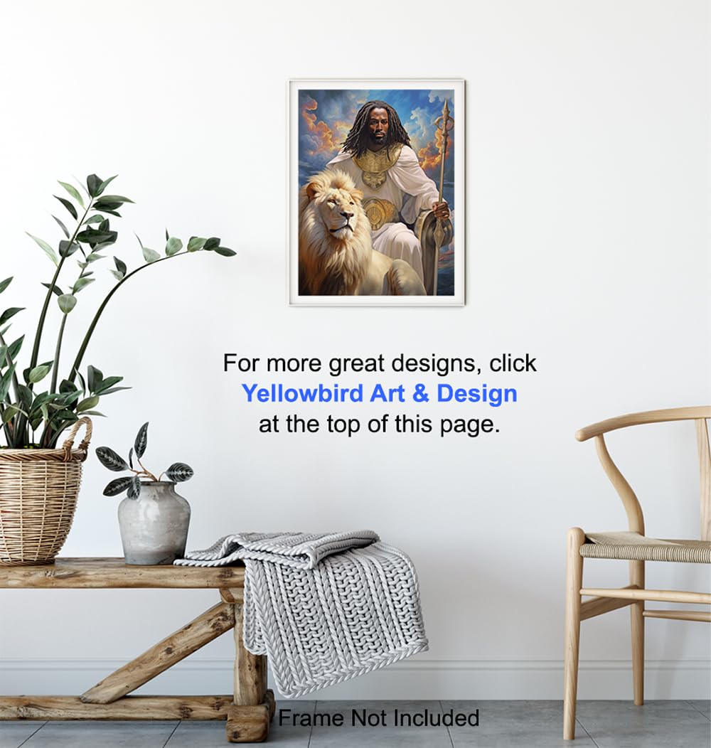 African American Wall Decor - Black Art - Inspirational Wall Art - Christian Home Decor - Religious Gift - Picture Poster Print G398625