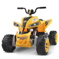 Black 24V Ride on ATV Kids Quad 4-Wheeler Electric 4WD with 9AH Battery H41983