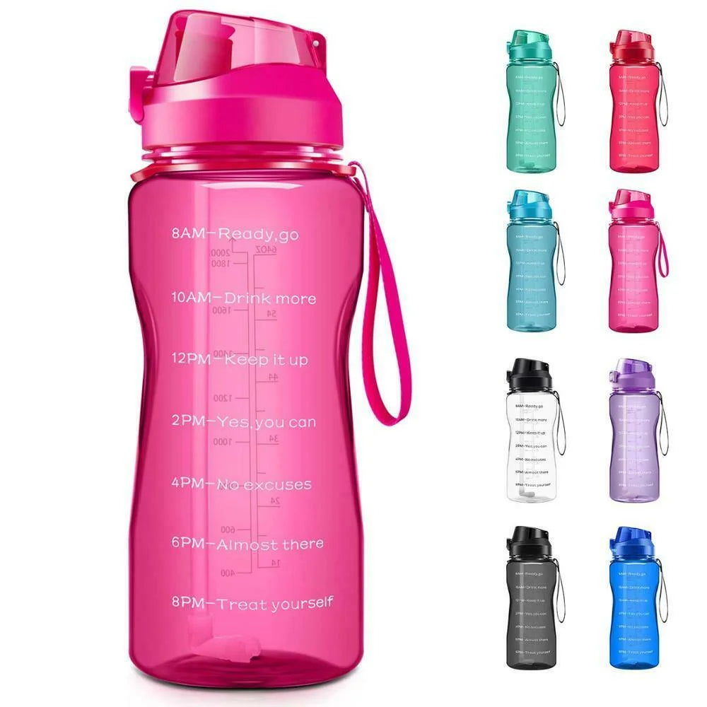 BPA Free 2.2L Water Bottle with Straw K1465