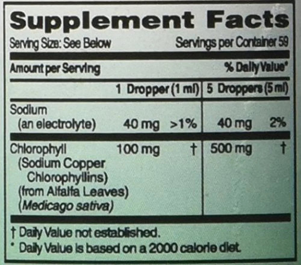 Chlorophyll, 2 oz C712479