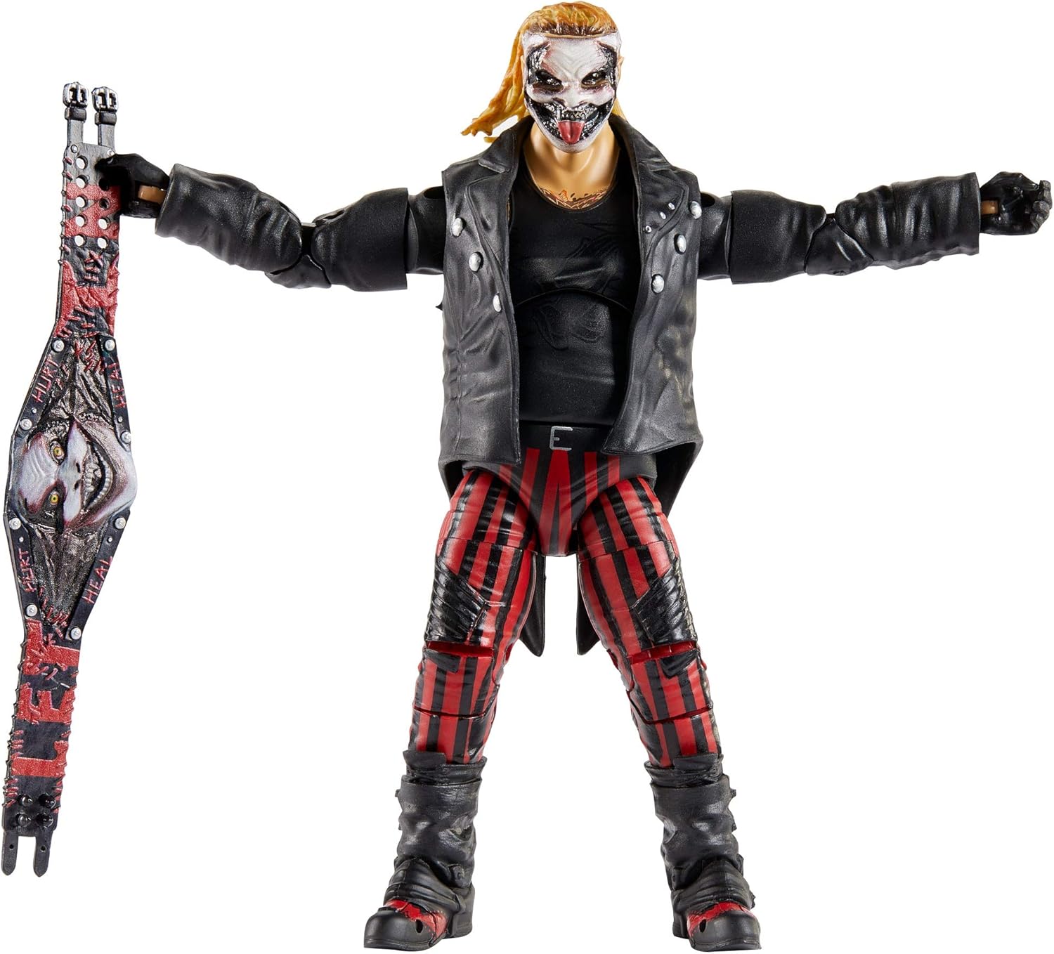 WWE Action Figure 6 in with Interchangeable Jacket and Extra Head W975