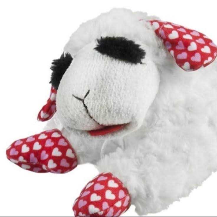 Lamb Chop Dog Toy I8630