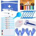 12pcs Whelping Kit with Whelping Collars and Puppy Feeding Tube Y551639