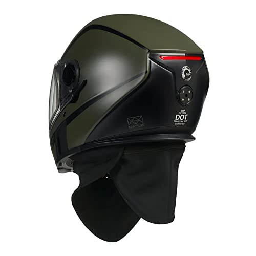 Army Green Ski Helmet D43905
