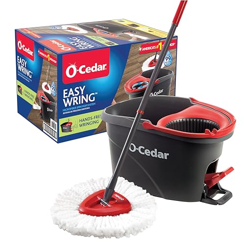 Microfiber Spin Mop and Bucket U7318