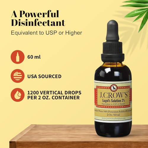 2% Lugol's Solution of Iodine 2oz Y6050