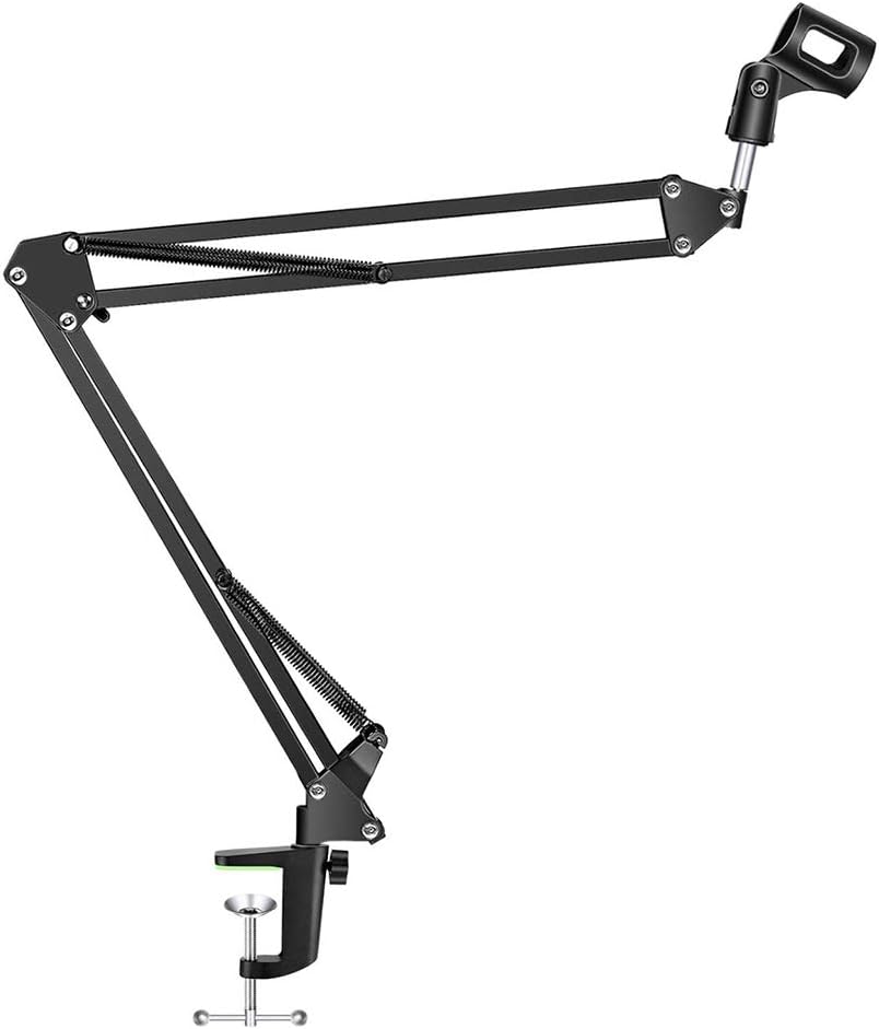 Condenser Mic Bundle with Audio Interface, Headphone, Stand, Pop Filter & XLR Cable J122
