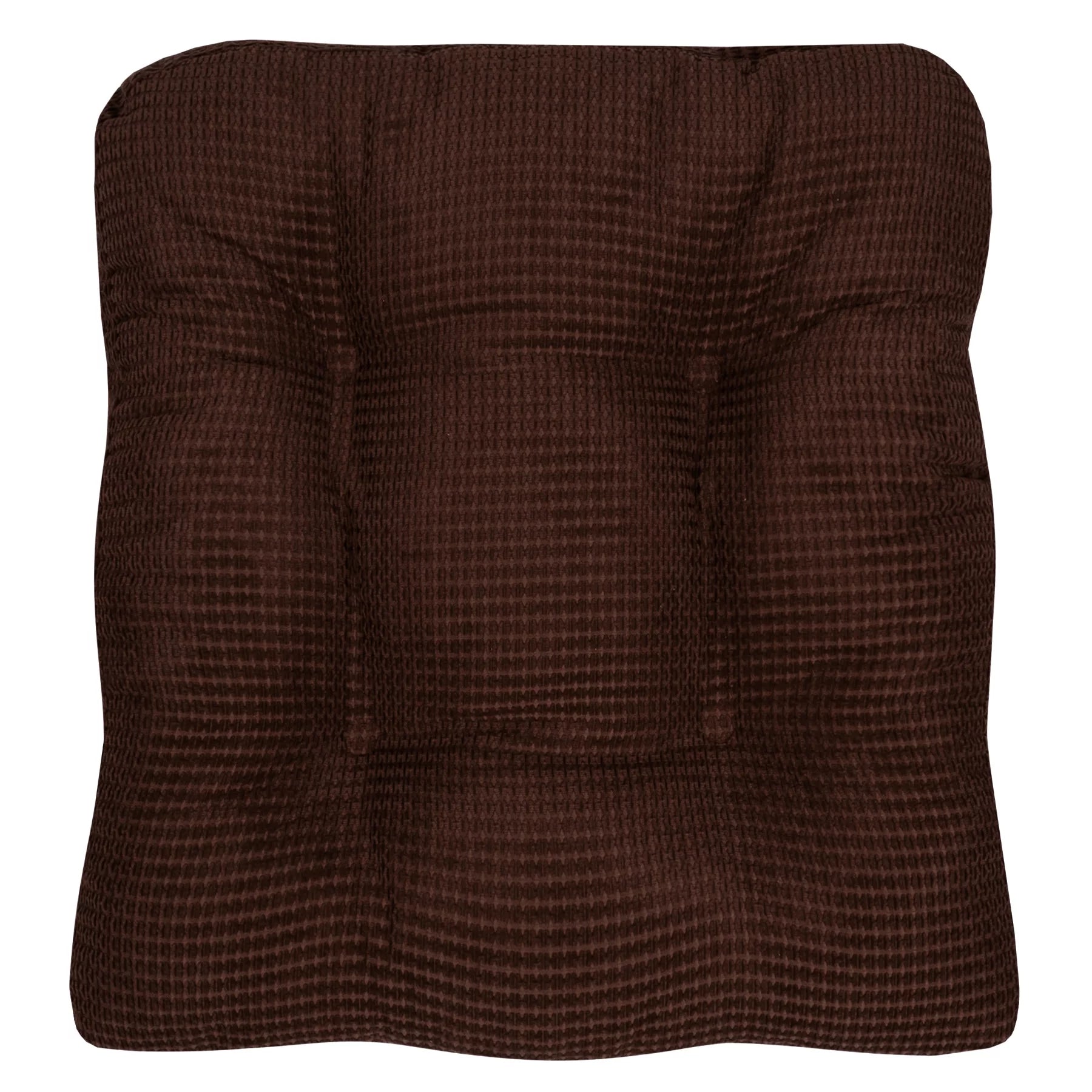 4 Pack Chocolate Memory Foam Chair Cushion Pad X62263