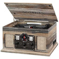 Natural 3-Speed Turntable with CD & Cassette Player, AM/FM Radio W370