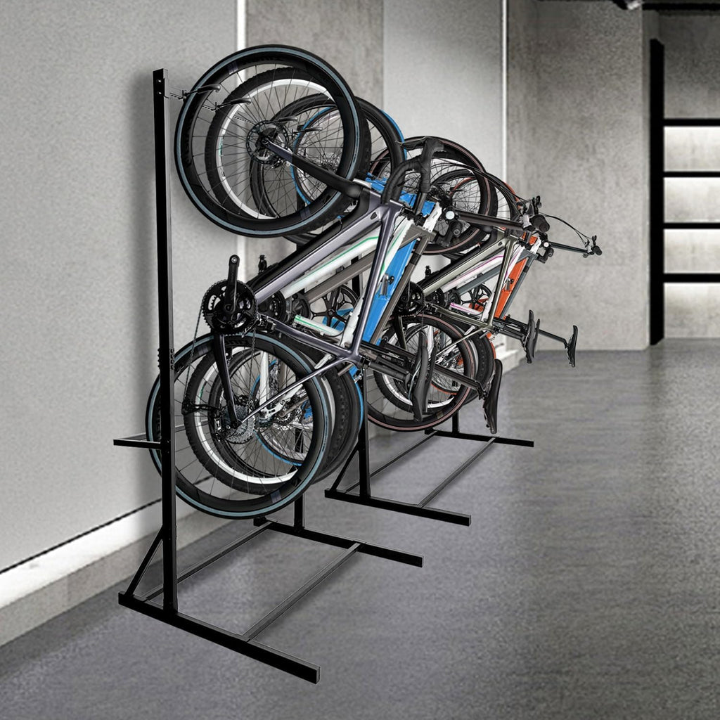 Freestanding Steel Bike Rack for 5 Bikes S631109