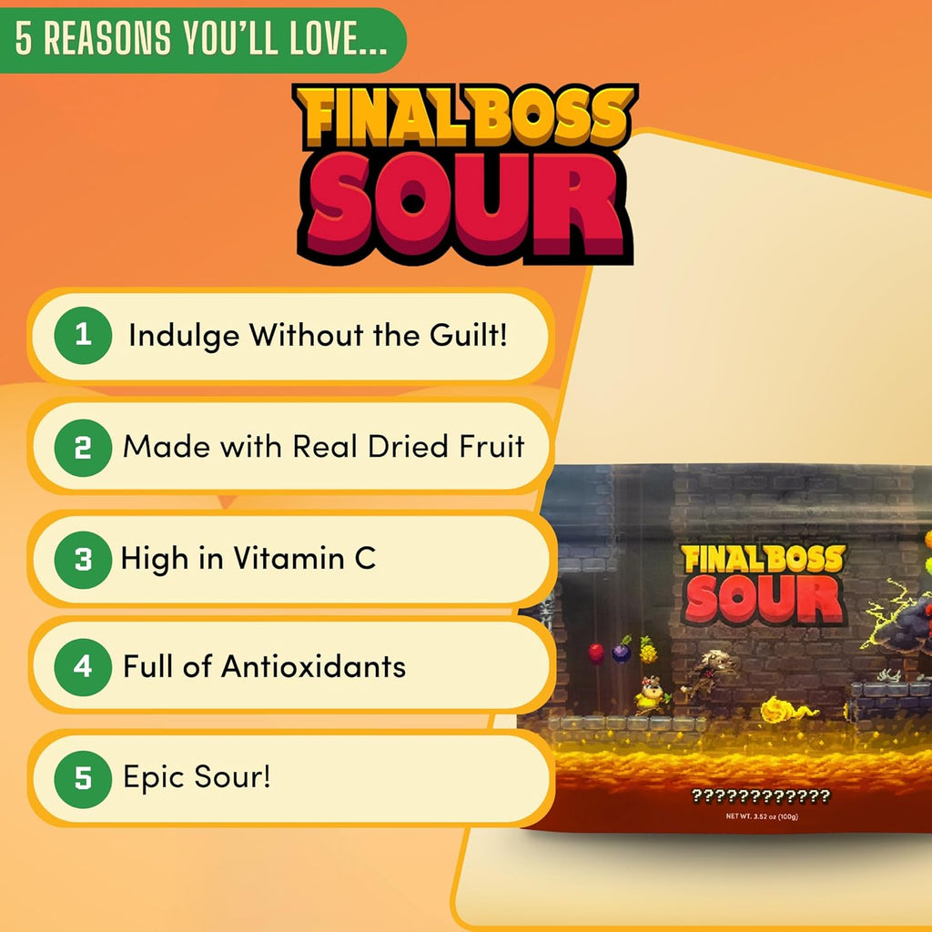 3.50oz 4 Pack Super Sour Chewy Gummies J622