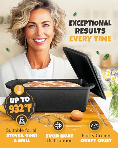 3.2QT Rectangular Cast Iron Dutch Oven with Lid I410613