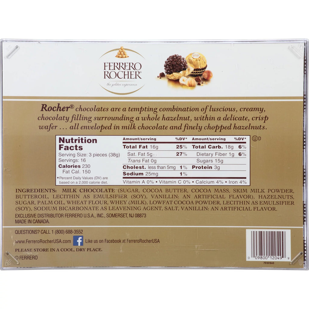 48 pk. Hazelnut Chocolates N28426