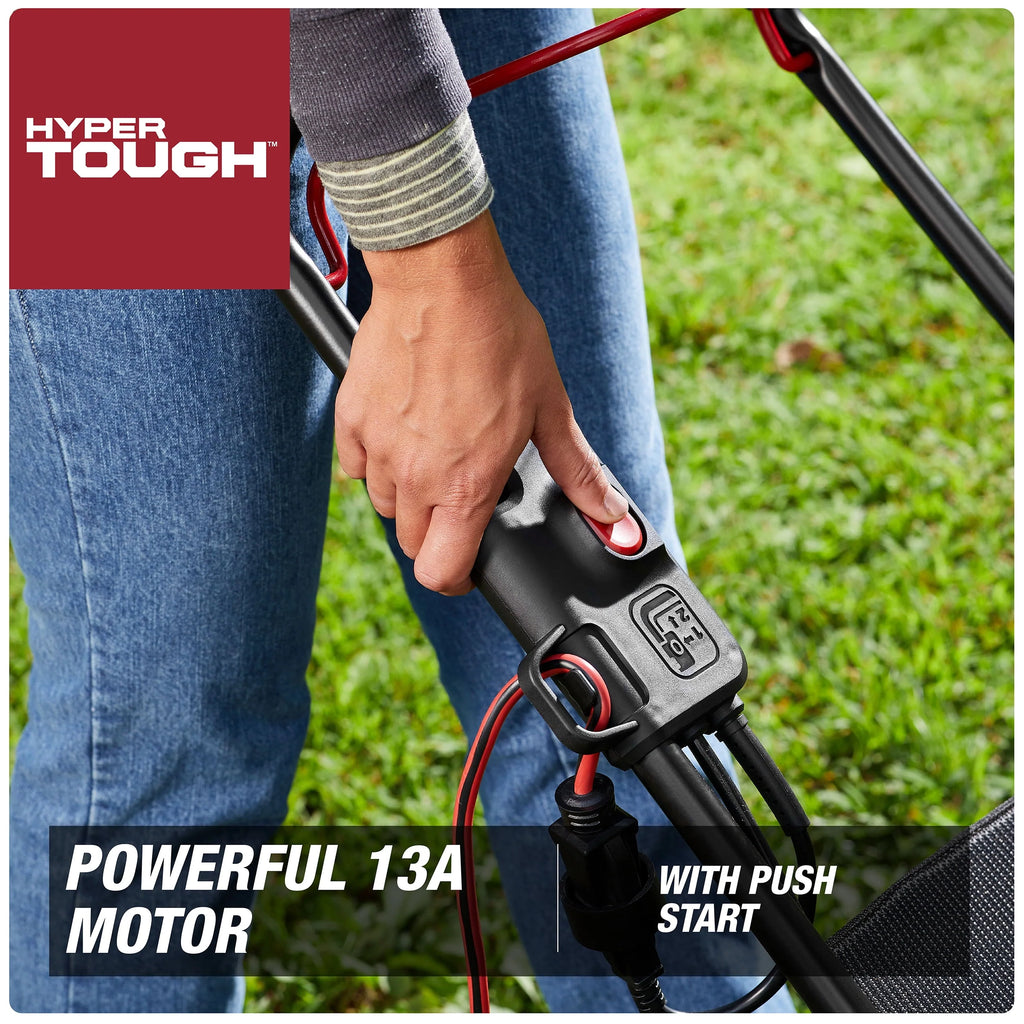 20 13A Corded Electric Push Walk-behind Lawn Mower B673466