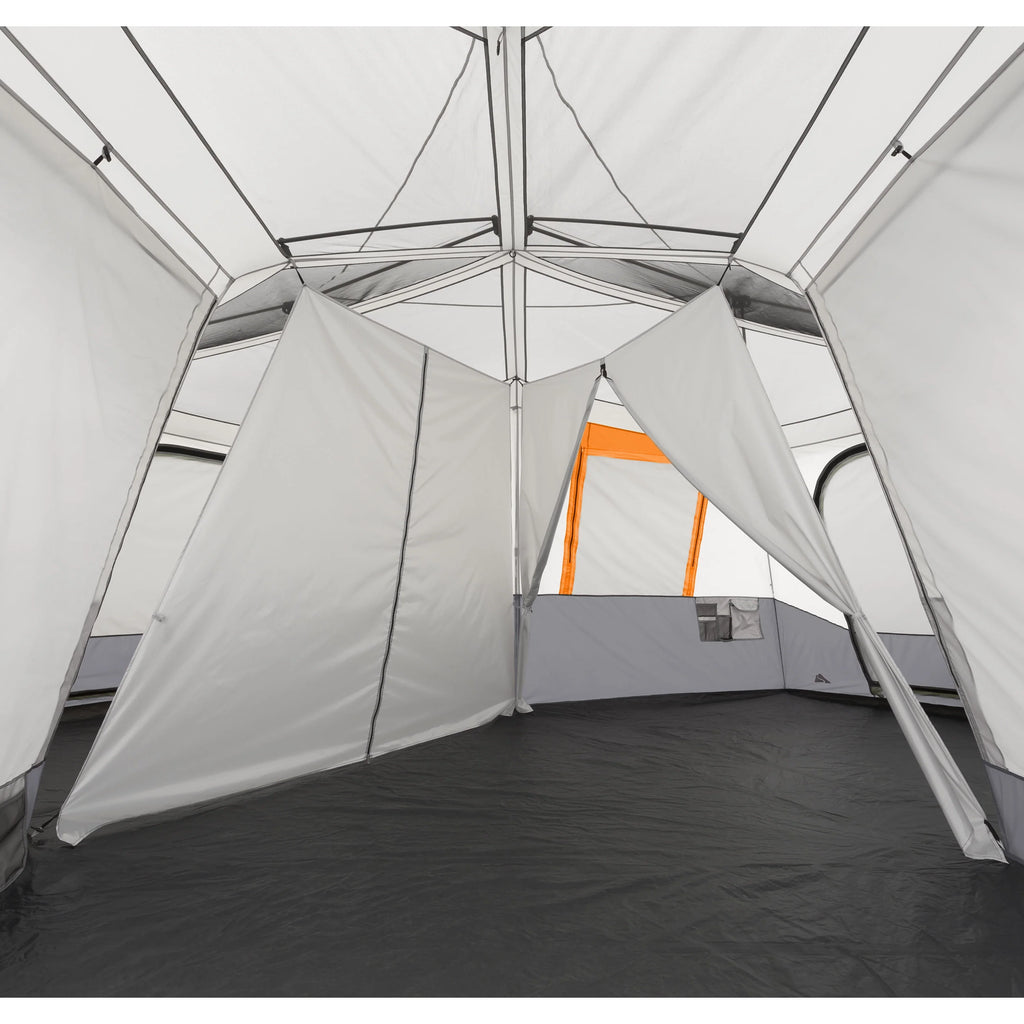 12-Person 3-Room Instant Cabin Tent with Screen Room F388