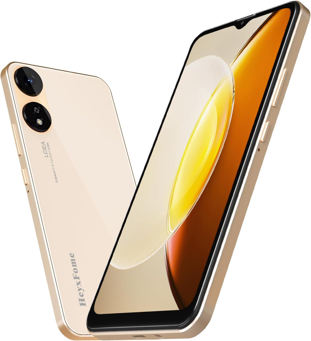 Gold 4G LTE Unlocked Cell Phone 6.5" HD+ Screen 4000mAh Android 10 Smartphone 16MP Dual SIM Z922