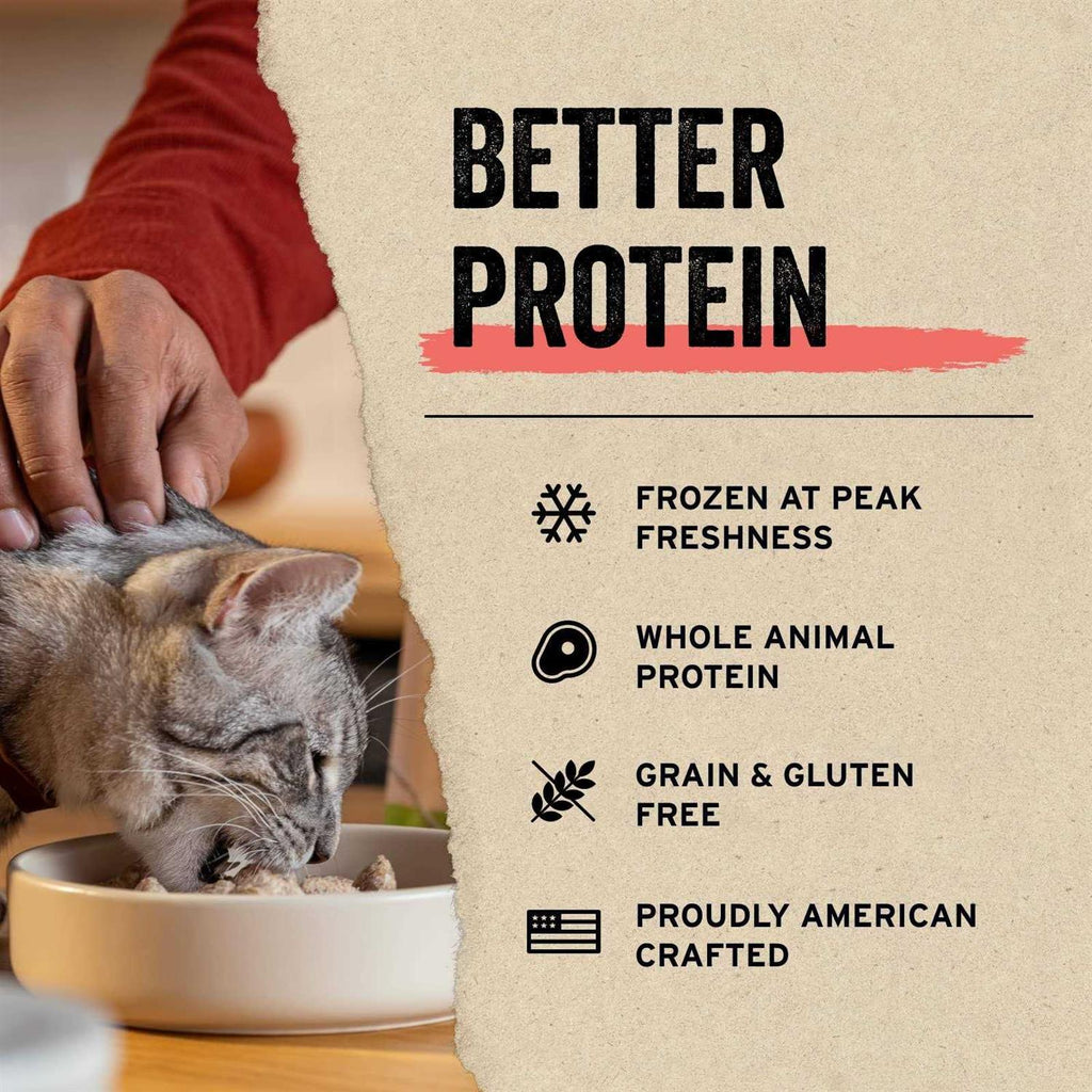 Freeze Dried Raw Rabbit Entree Cat Food Mini Patties B128