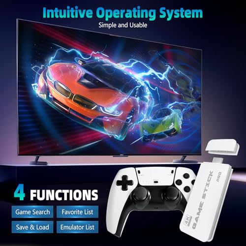 Retro Gaming Console with 4K HDMI and 20,000+ Games L7972