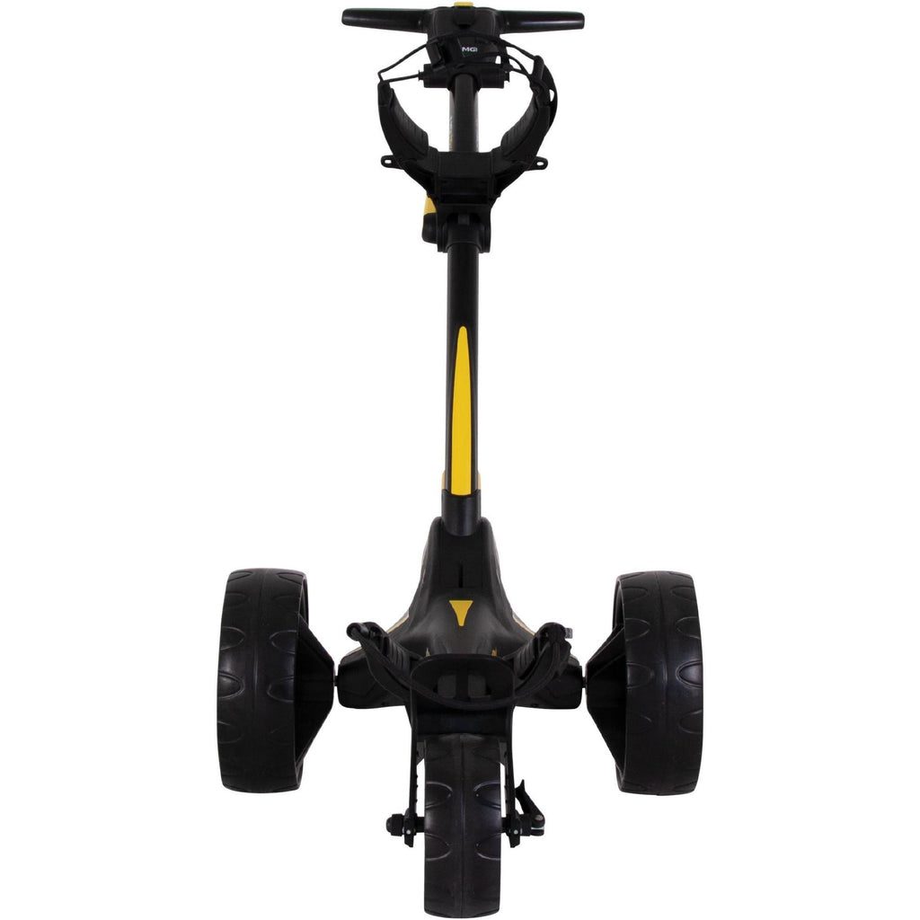 Black Electric Golf Push Cart with Swivel Wheel B13654
