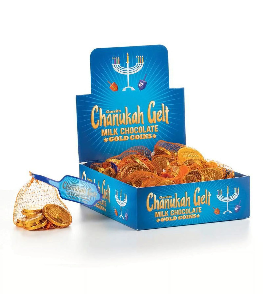 1.5 oz Milk Chocolate Gelt H327
