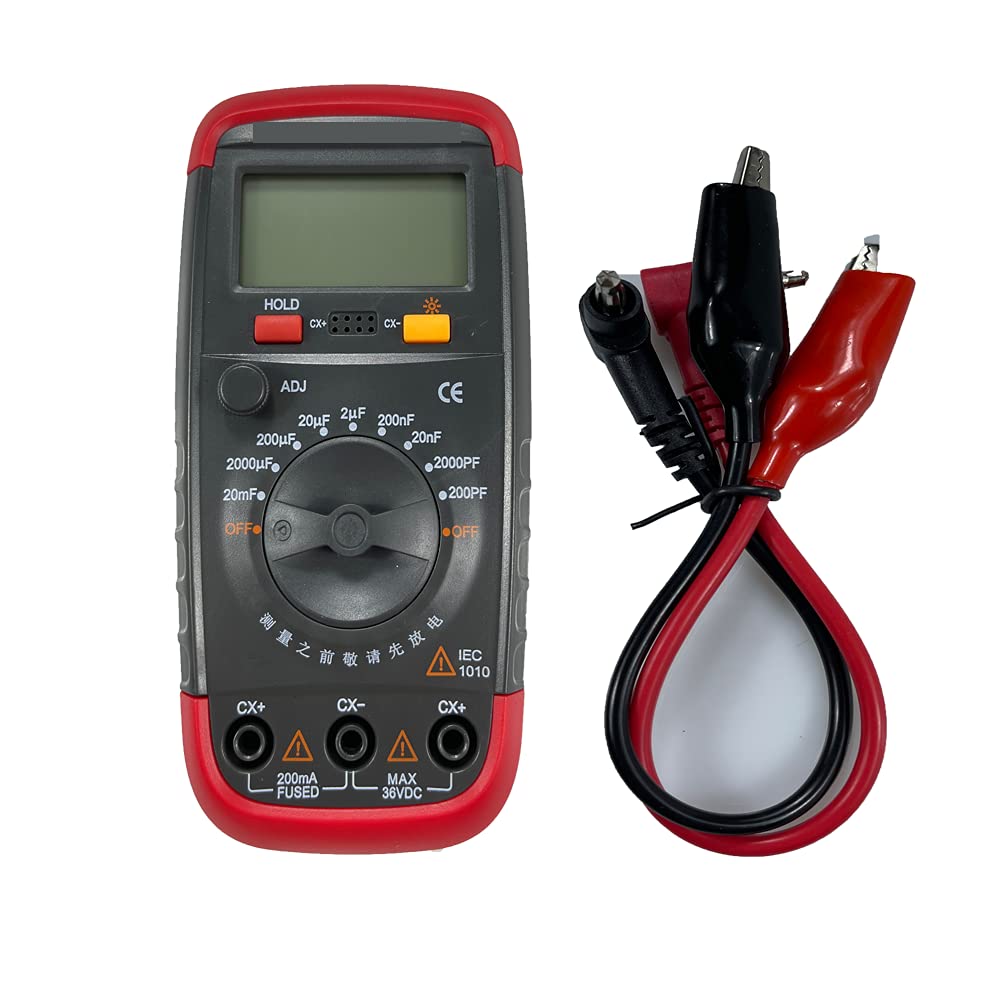 Handheld Digital Capacitor Tester with LCD Display P50910